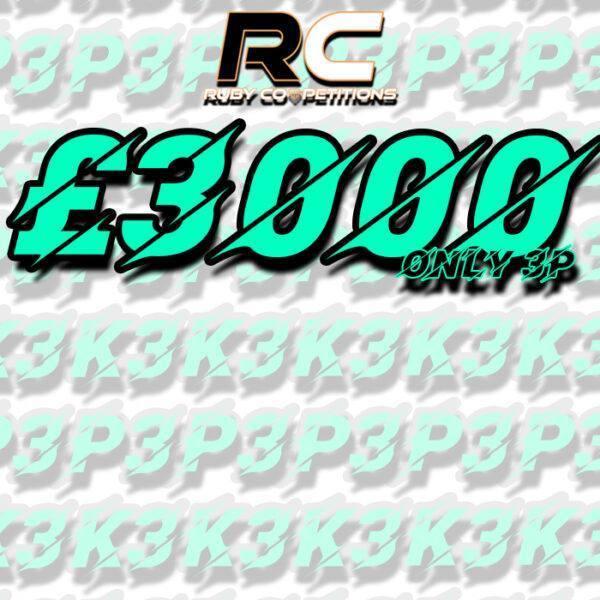 £3000 for 3p competition ruby competitions .co.uk cash prize