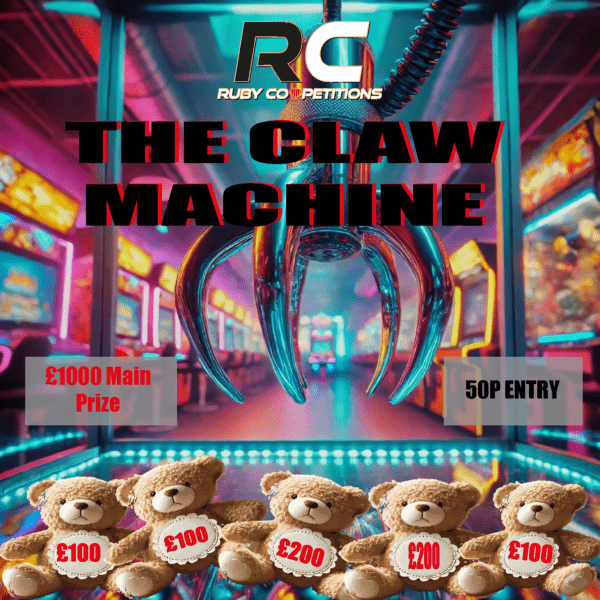 Claw Machine £1000 Main + £9000 Instants 16/01/25