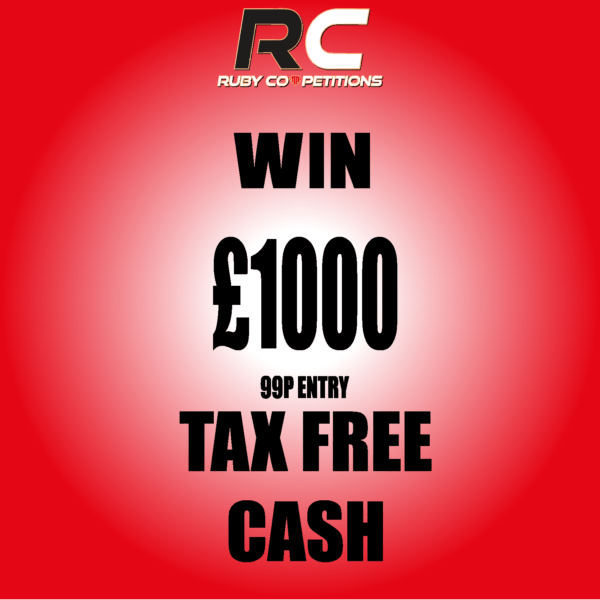 £1000 TAX FREE CASH AUTODRAW HIGHER ODDS 18/02/25