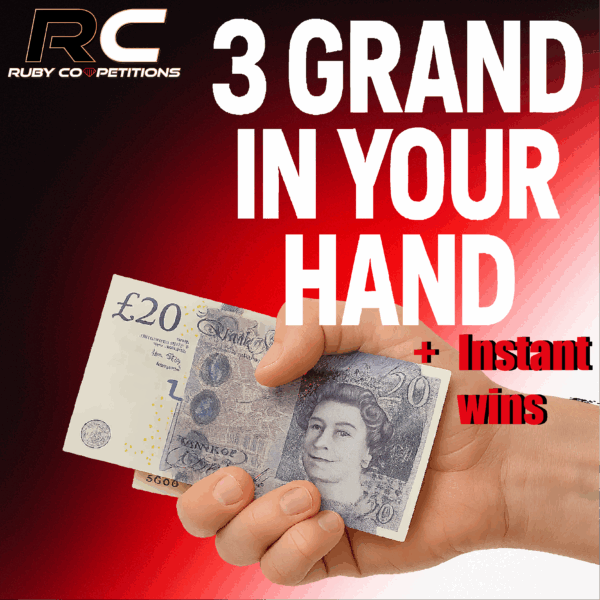 3 GRAND IN YOUR HAND + INSTANT WINS 14/05/25