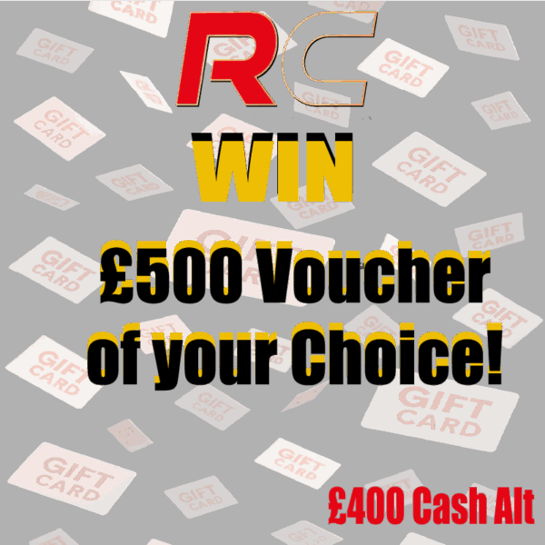 £500 Voucher of your choice! 04/06/25